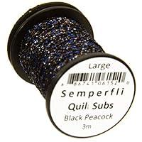 Algopix Similar Product 8 - Semperfli Quill Subs Large  Black