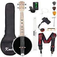 Algopix Similar Product 10 - Kmise Banjolele Banjo Ukulele Concert