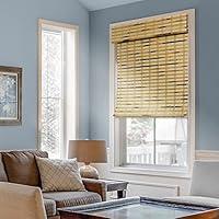 Algopix Similar Product 3 - Chicology Bamboo Roman Shades  Wood