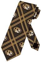 Algopix Similar Product 8 - Missouri Tigers Checked Woven Poly Tie