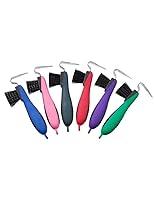 Algopix Similar Product 1 - Tough 1 Great Grip Hoof Pick/Brush, Pink