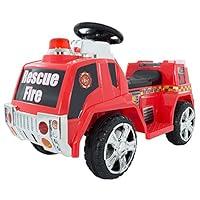 Algopix Similar Product 11 - Ride on Toy Fire Truck for Kids