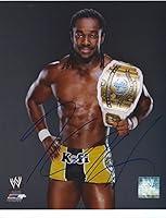 Algopix Similar Product 17 - Kofi KINGSTON Signed WWE IC Belt 8x10