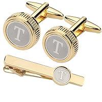 Algopix Similar Product 8 - GWD Mens Cufflinks Tie clips set Set