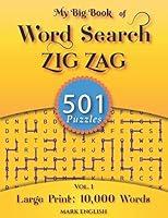 Algopix Similar Product 2 - My Big Book Of Word Search 501 Zig Zag