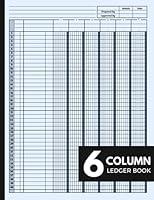 Algopix Similar Product 2 - Columnar Pad Ledger Book Accounting
