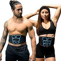 Algopix Similar Product 4 - FlexTone Ab Stimulator  Ab Belt Muscle