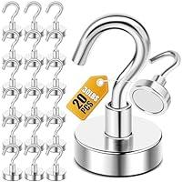 Algopix Similar Product 12 - DIYMAG Magnetic Hooks 30lbs Magnet