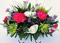 Algopix Similar Product 18 - Spring Cemetery Flowers for Headstone