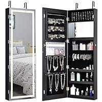 Algopix Similar Product 18 - Giantex Jewelry Cabinet Armoire Door