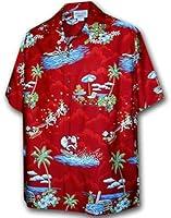 Algopix Similar Product 5 - Christmas Santa Claus Hawaiian Shirt