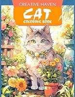Algopix Similar Product 13 - Creative Haven Cat Coloring Book Cat