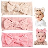 Algopix Similar Product 7 - DRESHOW BQUBO Baby Nylon Headbands