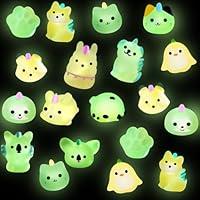 Algopix Similar Product 5 - Outee 20 Pcs Mochi Toys Kawaii Animals