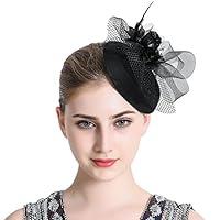 Algopix Similar Product 9 - Free Yoka Womens Fascinators Feather
