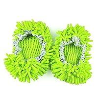 Algopix Similar Product 7 - MOP Dust Slippers Microfiber Shoes