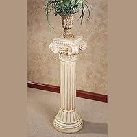 Algopix Similar Product 6 - Ionic Pedestal Column Ivory Wash