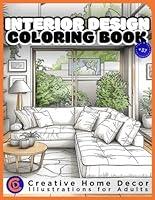 Algopix Similar Product 19 - Interior Design Coloring Book Creative