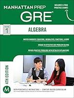 Algopix Similar Product 20 - GRE Algebra Strategy Guide Manhattan