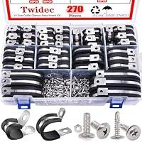 Algopix Similar Product 6 - Twidec270PCS Cable Clamps Assortment