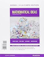 Algopix Similar Product 10 - Mathematical Ideas Books a la Carte