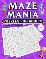 Algopix Similar Product 20 - Maze Mania Puzzles for Adults  100