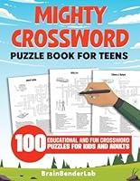 Algopix Similar Product 9 - Mighty Crossword Puzzle Book for Teens