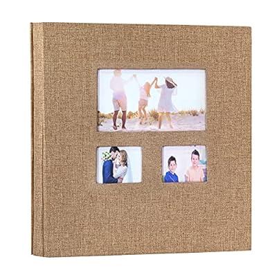 Small Photo Album 4x6 Photos Black Inner Page with Strong Elastic Band,  Each