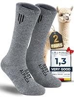 Algopix Similar Product 1 - Alpaca Boot Socks for Men and Women