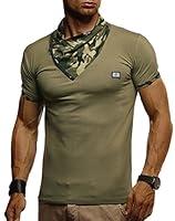 Algopix Similar Product 13 - Leif Nelson Mens Modern Basic TShirt