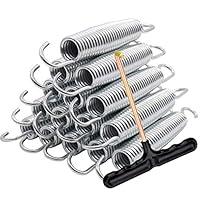 Algopix Similar Product 7 - Huouo 16 PCS Trampoline Springs with