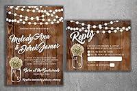 Algopix Similar Product 20 - Country Wedding Invitations Set