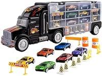 Algopix Similar Product 12 - Toy Truck Transport Car Carrier Toy for