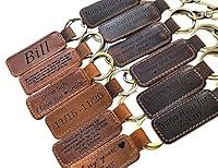 Algopix Similar Product 3 - Personalized Key Chain Handmade Leather