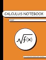 Algopix Similar Product 8 - Calculus Notebook Back To School