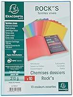 Algopix Similar Product 8 - Exacompta 24 x 32 cm Rocks Square Cut
