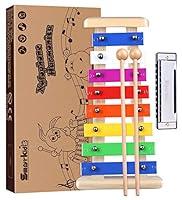 Algopix Similar Product 12 - Smarkids Wooden Xylophone for Kids 