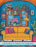 Algopix Similar Product 12 - Home Sweet Home Adult Coloring Book