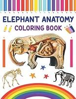 Algopix Similar Product 8 - Elephant Anatomy Coloring Book New