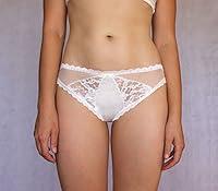 Algopix Similar Product 4 - Ivory Bridal Lace Panties White Lace