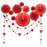 Algopix Similar Product 16 - Decor365 Red Party Decorations Chinese