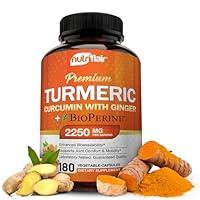 Algopix Similar Product 12 - NutriFlair Turmeric Curcumin with