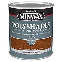 Minwax 22716 - 8 fl oz (1/2 pint) Wood Finish Interior Wood Stain, Dark  Walnut 2716