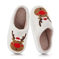 Algopix Similar Product 16 - Feionusin Christmas Tree Slippers for