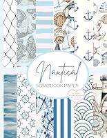 Algopix Similar Product 5 - Nautical Scrapbook Paper  Nautical