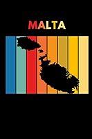 Algopix Similar Product 4 - Malta Malta Loves Notebook Lined