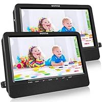 Algopix Similar Product 3 - WONNIE 105 Portable Dual DVD Players