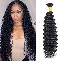 Algopix Similar Product 6 - Deep Wave Bulk Human Hair For Braiding