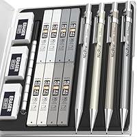 Algopix Similar Product 18 - Nicpro 4 Pack Metal Mechanical Pencil