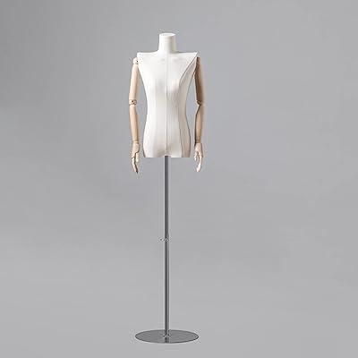 Female Mannequin Full Body Dress Form Sewing Dress Model Adjustable Dress  Mannequin Clothing Form Metal Base Mannequin Stand Realistic Mannequin,Full-Body  Mannequins